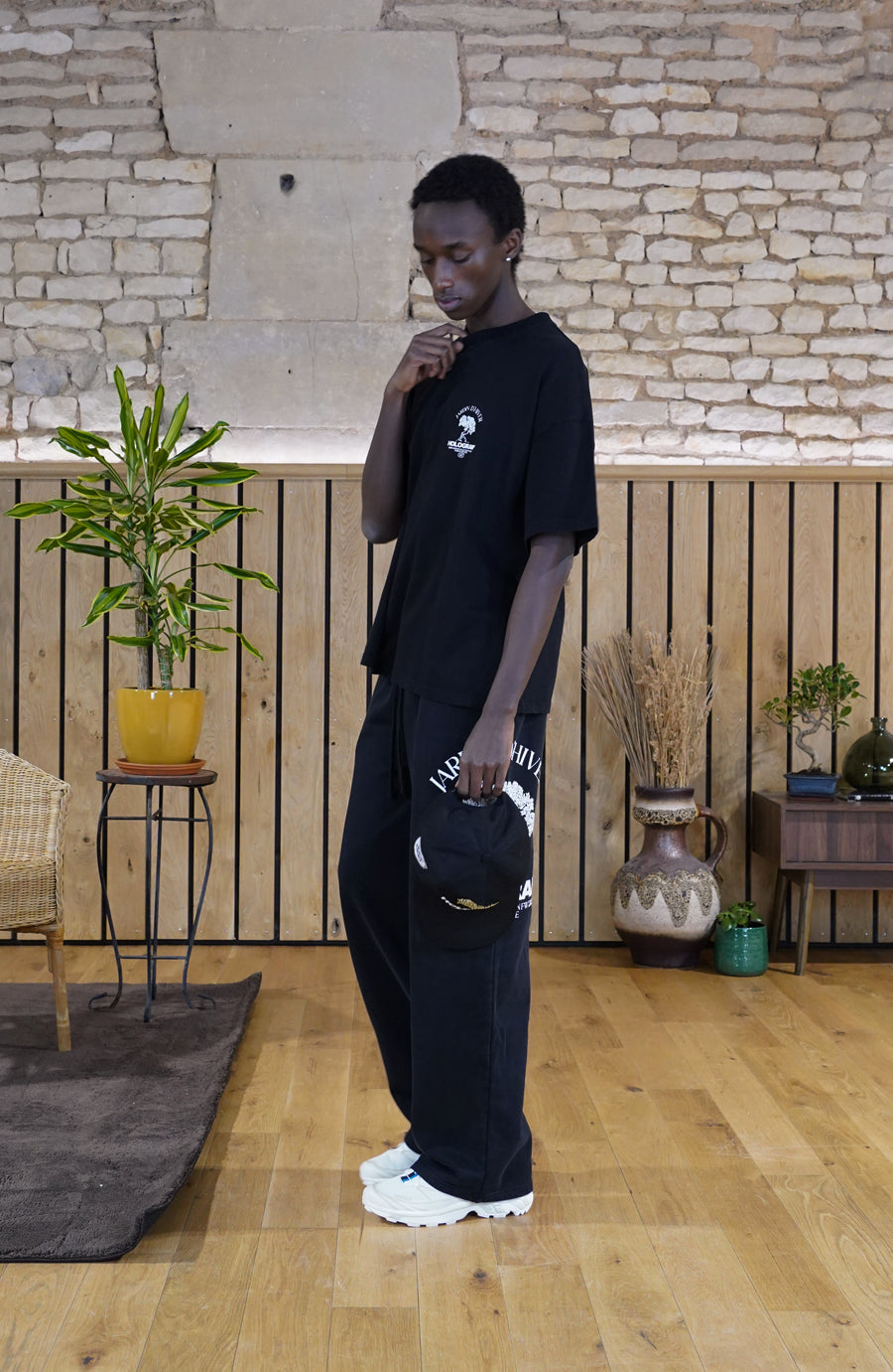 T-shirt Tree black