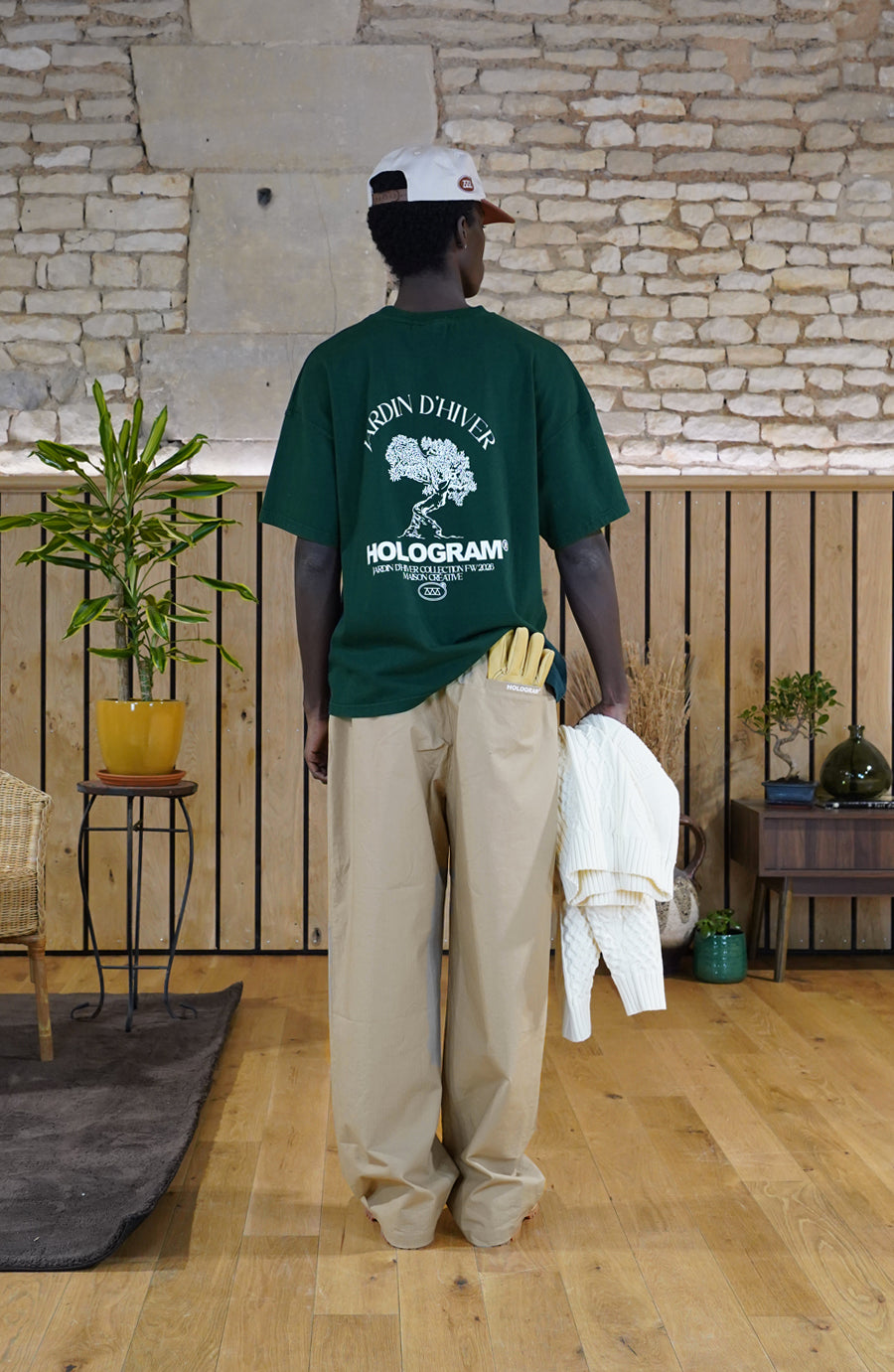 T-shirt Tree green