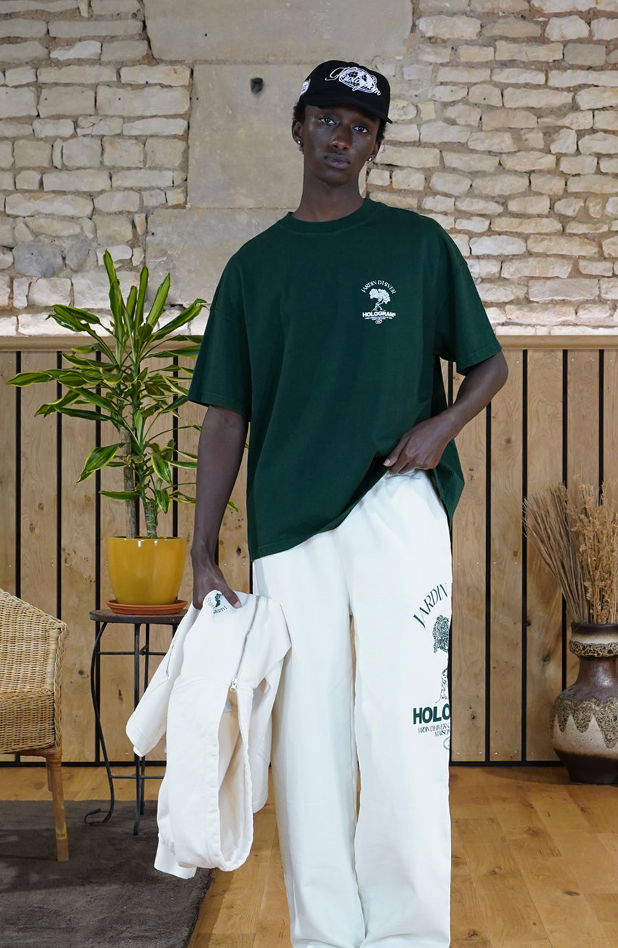 T-shirt Tree green