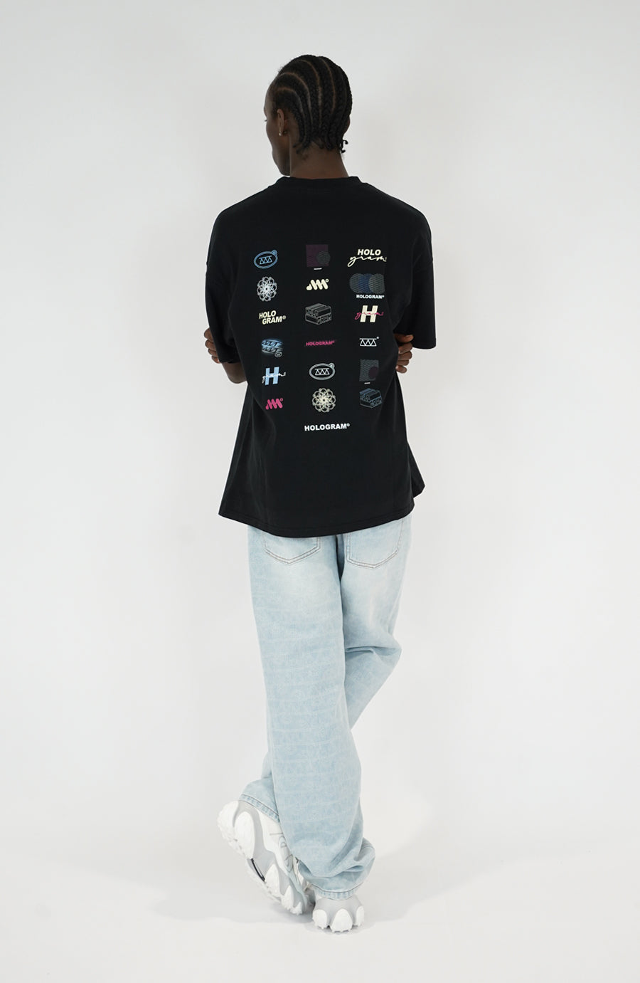 T-shirt streetwear Unit black