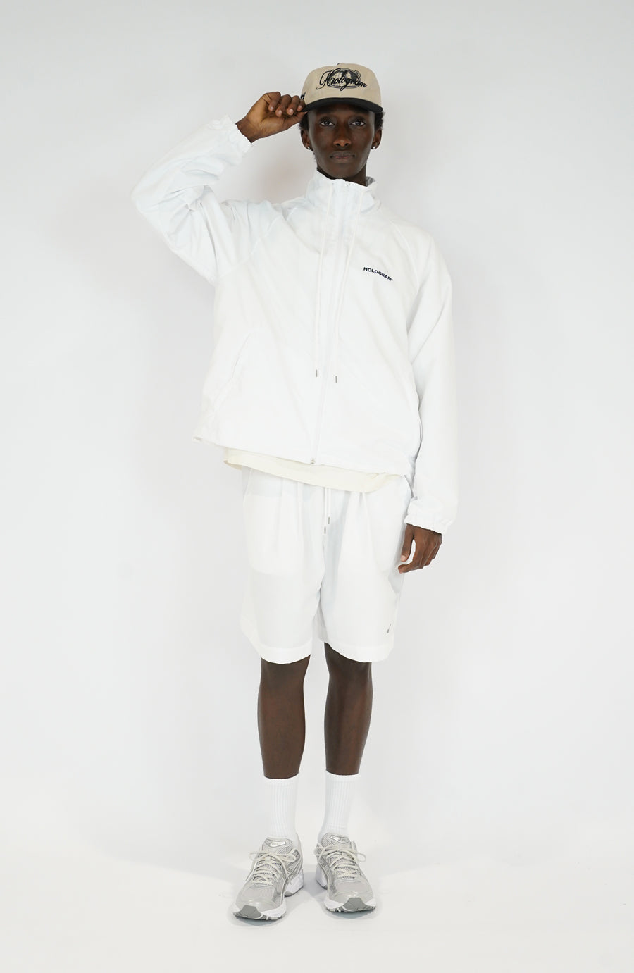 Veste streetwear Athletic white