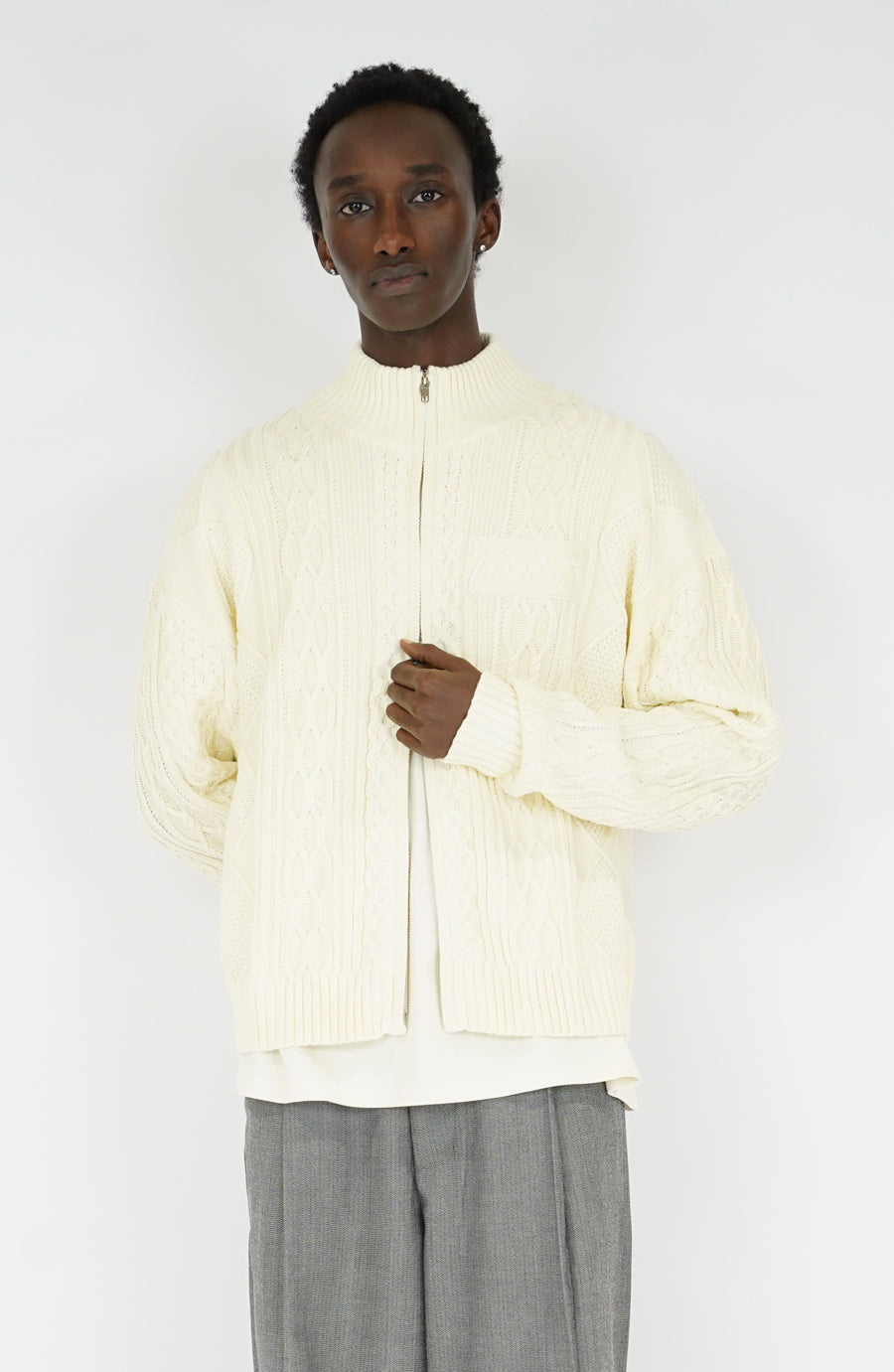 Veste streetwear Wire beige