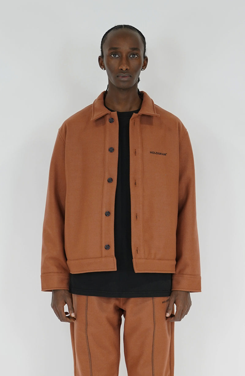 Felt brown jacket – HOLOGRAM®