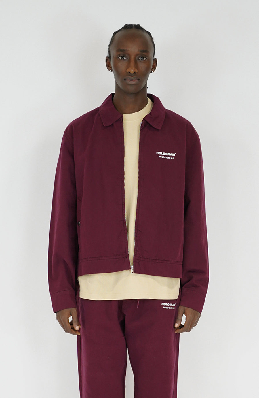 Monochrome 04 burgundy jacket – HOLOGRAM®