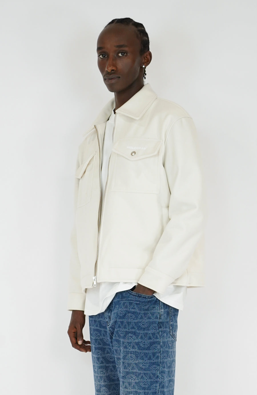 Veste streetwear Bold beige