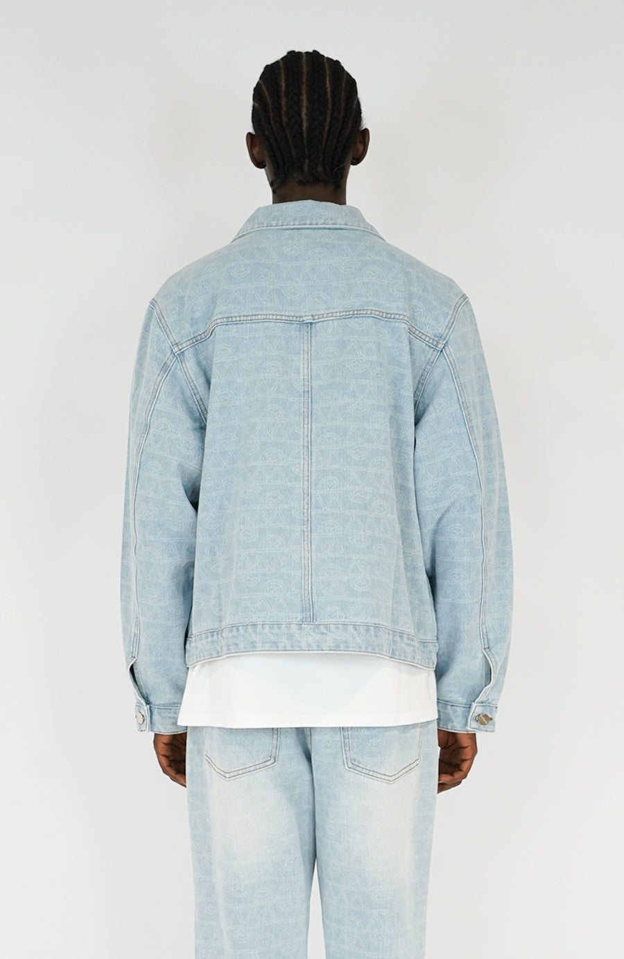 Veste streetwear Denim blue v2