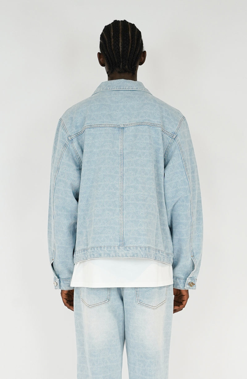 Veste streetwear Denim blue v2