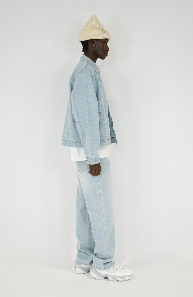 Veste streetwear Denim blue v2