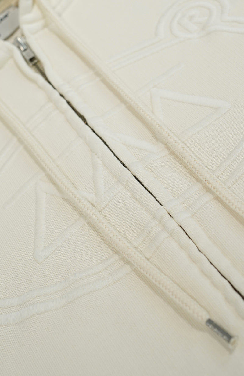 Veste streetwear Ring beige
