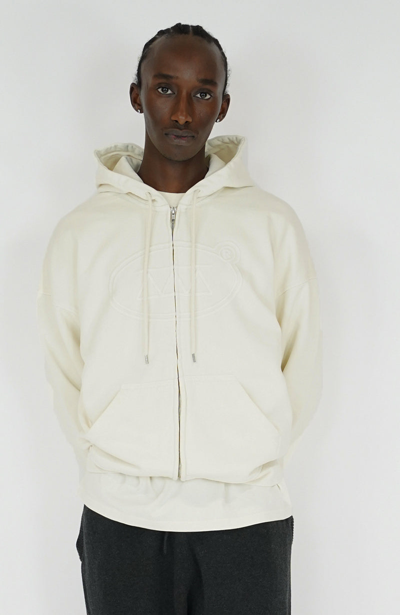 Veste streetwear Ring beige