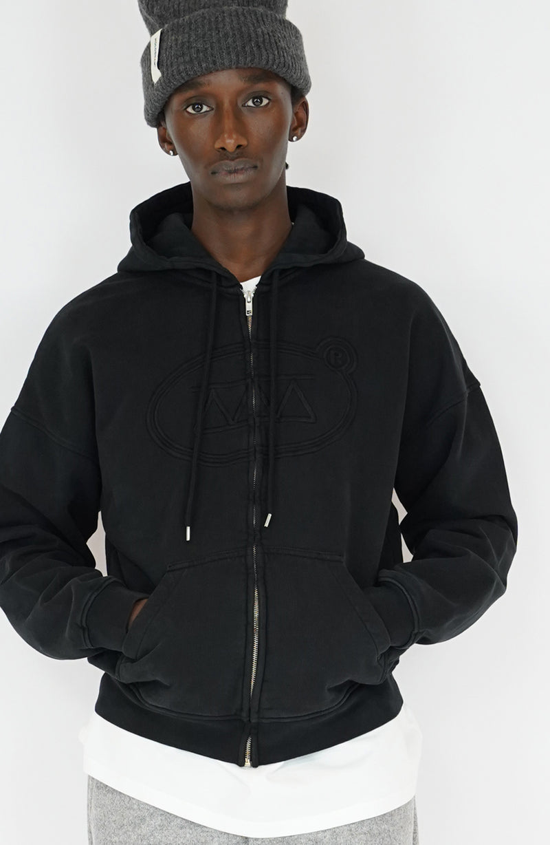 Veste streetwear Ring black