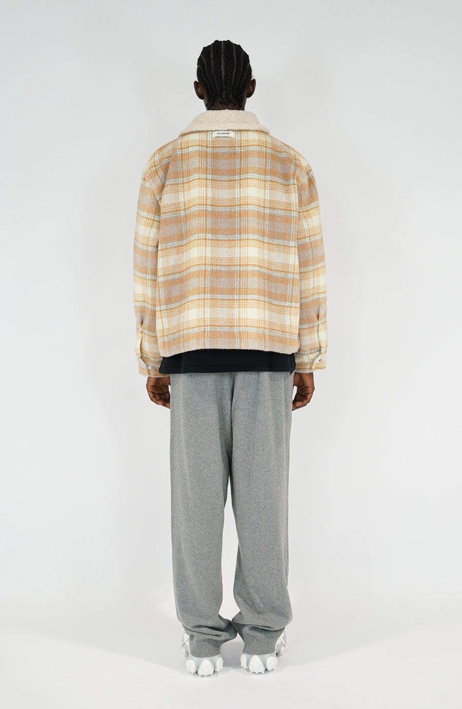 Veste streetwear Tiles beige